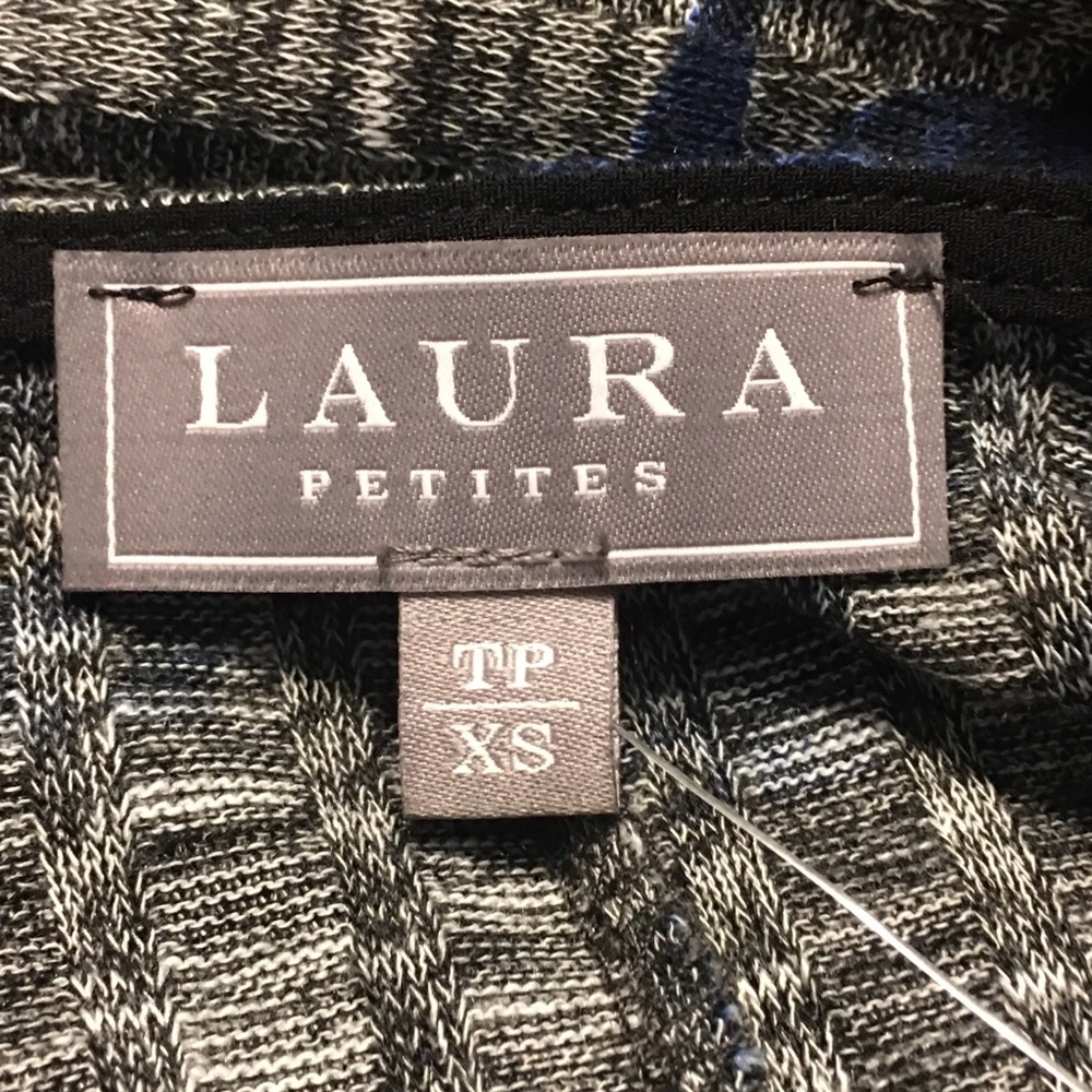 Laura Petites Boutique Cardigan Floral Asymmetric - Picture 6 of 8